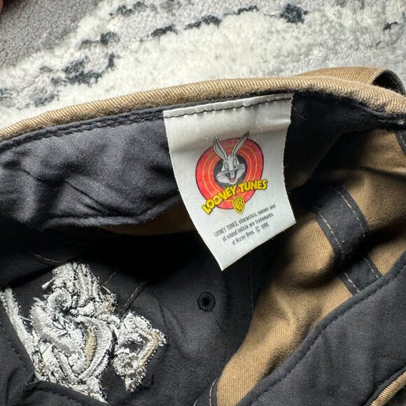 Vintage1998 Looney Tunes Tasmanian Devil Embroidered Baseball Youth Hat - Picture 7 of 8